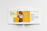 Square Magazine Mockup, a Print Template by AlkStudio (Thumbnail 4 of 15)