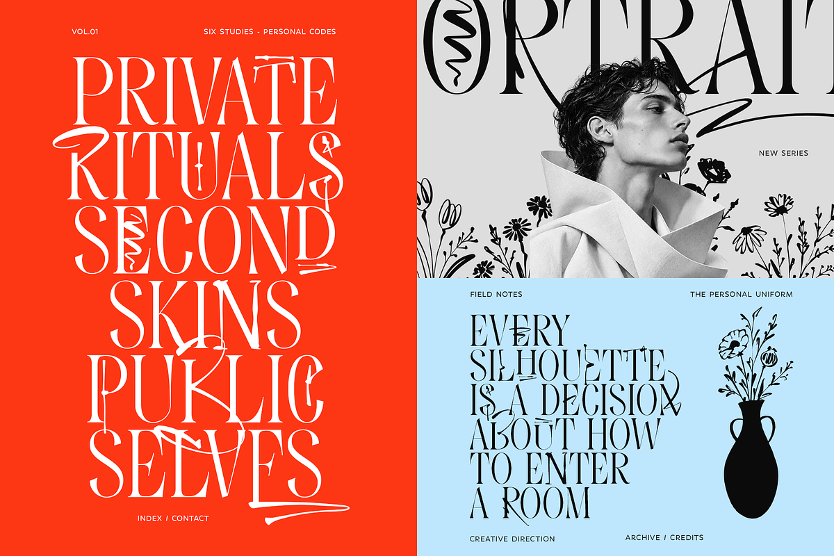 Everline - Luxury Serif Font Family, a Serif Font by VP Fonts (Photo 3 of 22)