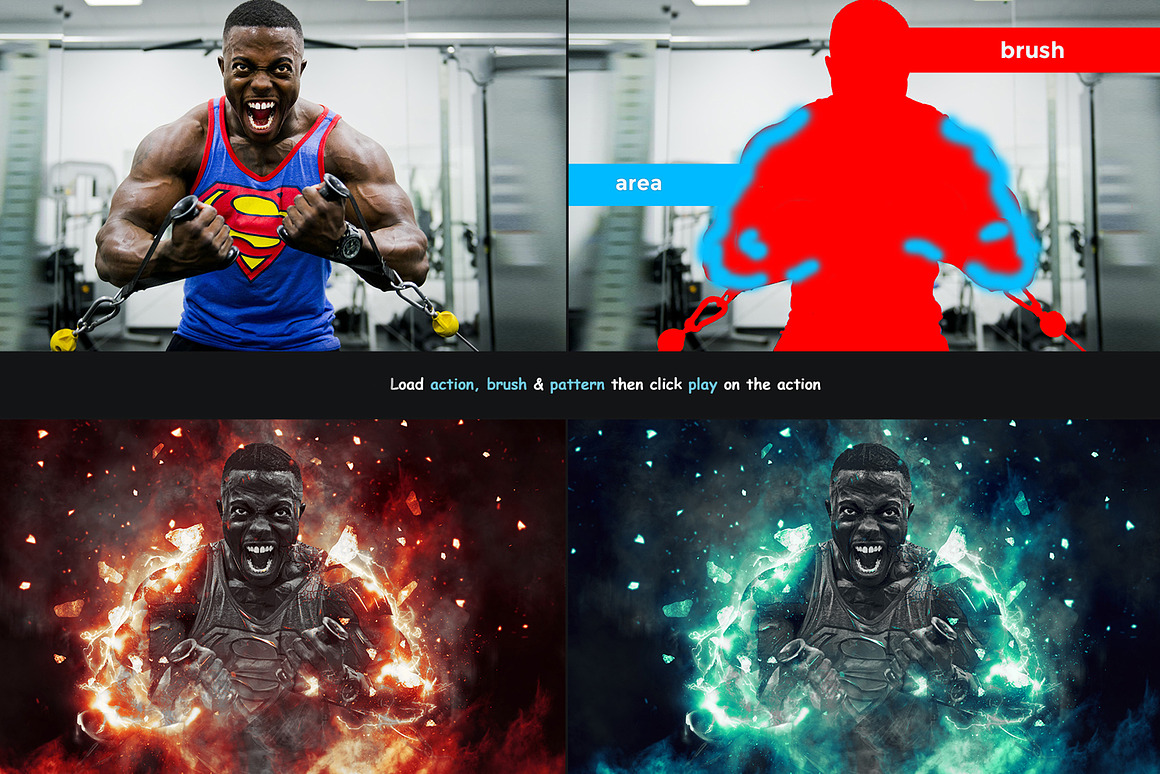 Destroyer - Fantasy Photoshop Action, an Action Add-On by A R T M A R T (Photo 2 of 7)