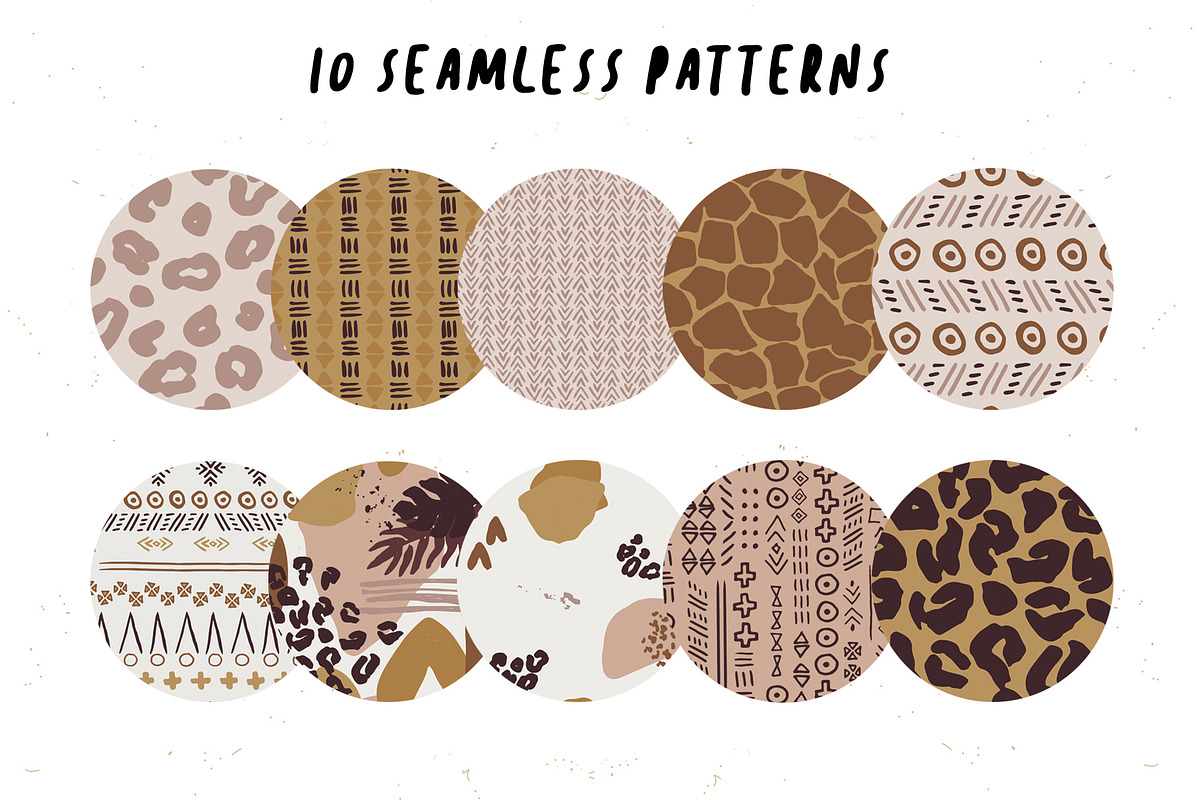 African Vibes alphabet collection, a Graphic by dasha mo (Photo 5 of 8)