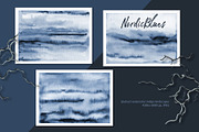 NordicBlues Watercolor Pack, a Texture Graphic by Marmoris.Arts (Thumbnail 19 of 24)