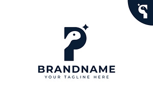 Letter P or Q Dinosaurs Logo, a Branding & Logo Template by Pray Art Design Studio