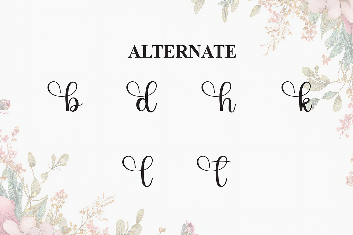 Everything | Script Font, a Handwritten Font by Scratchones (Photo 8 of 9)