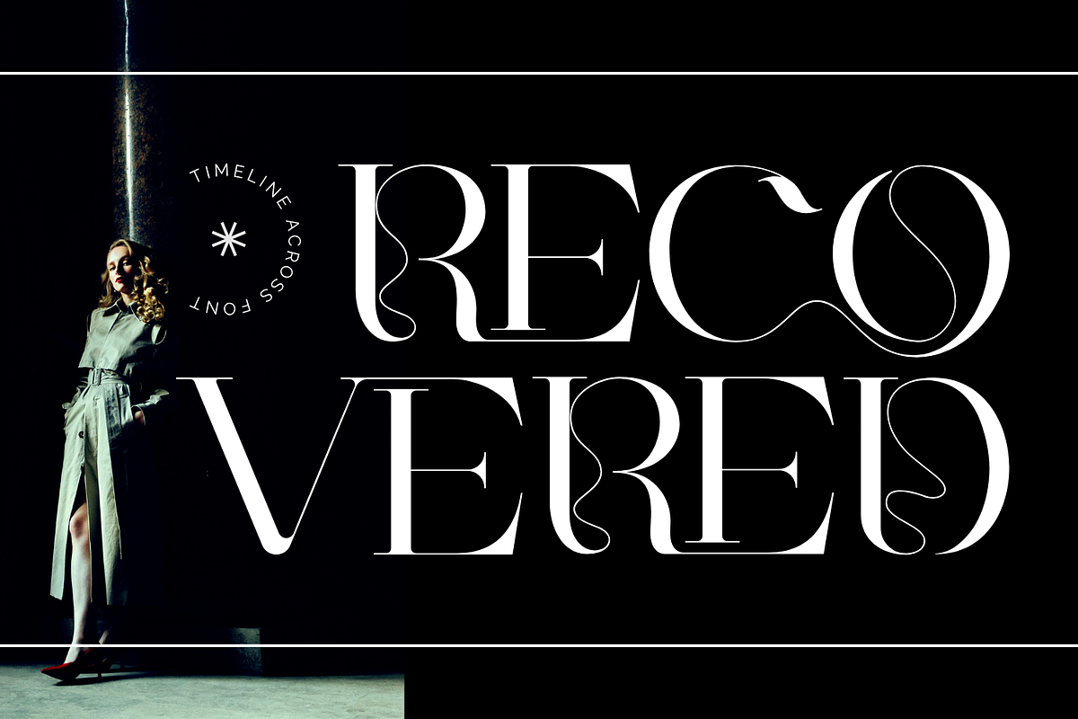TIMELINE ACROSS - LUXURY FONT, a Serif Font by 177Studio (Photo 3 of 8)