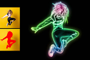 Neon Photo Painting Photoshop Action, an Action Add-On by MRI STUDIO (Thumbnail 15 of 17)