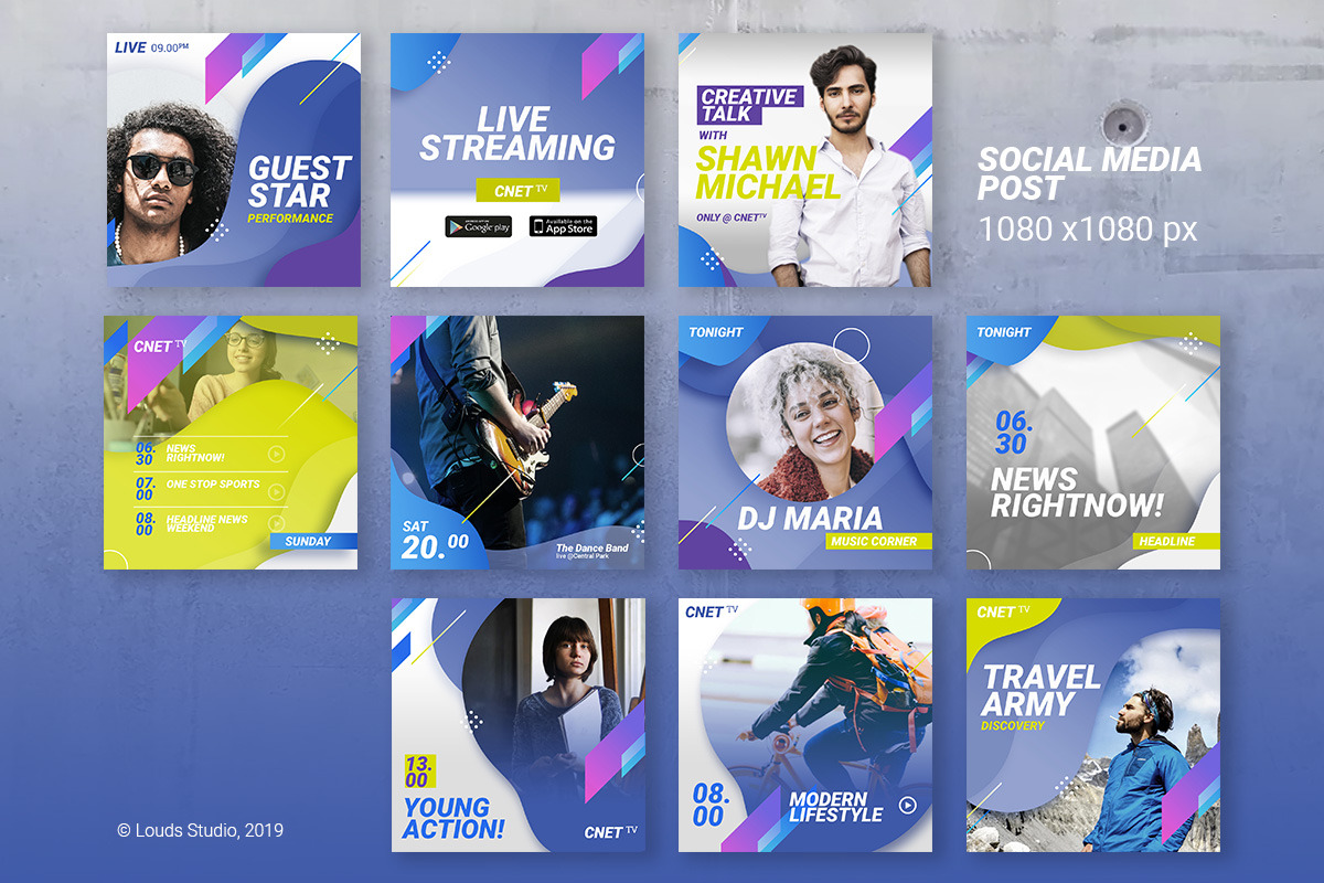 Modern Gradient Business Banner, a Social Media Template by Louds Studio (Photo 3 of 4)