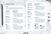 Modern Cv, a Resume Template by Attractive Resume (Thumbnail 1 of 2)