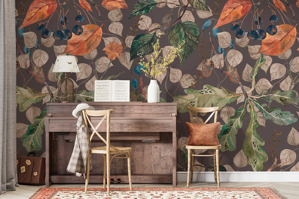 AUTUMN LEAVES, a Pattern Graphic by PASHKOVA (Photo 4 of 15)
