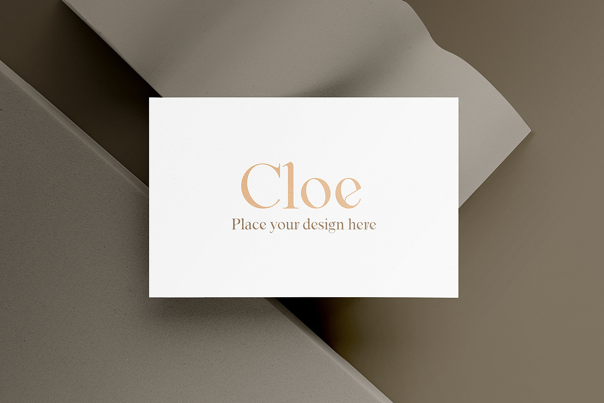 Elegant Business Card Mockup Set, a Product Mockup by boreālis (Photo 8 of 15)