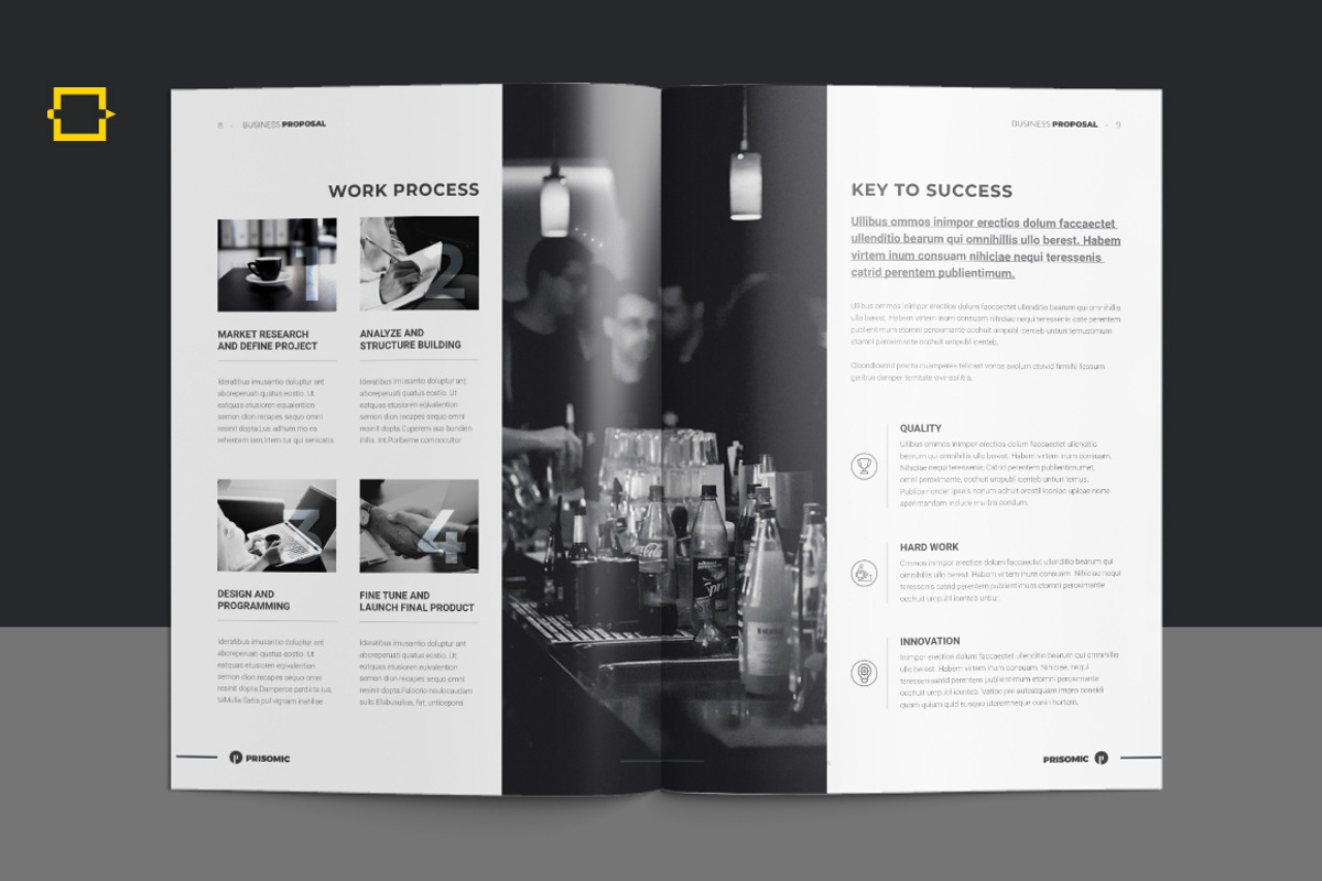 Business Proposal, a Brochure Template by DesignJanala (Photo 4 of 9)
