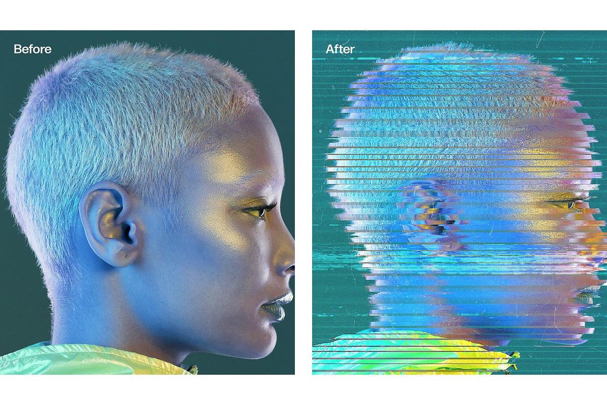 Sideways Glitch Photo Effect, a Layer Style Add-On by DesignerCandies (Photo 2 of 7)