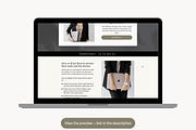 ThriveCart Sales Page Template, a Landing Page Template by Pixel & Flow (Thumbnail 2 of 8)