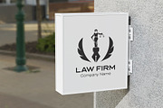Editable Law Firm Logo Design, a Branding & Logo Template by YUDesignStore (Thumbnail 3 of 7)