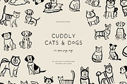 CATS & DOGS illustrations, an Animal Illustration by Crocus Paperi (Thumbnail 1 of 5)