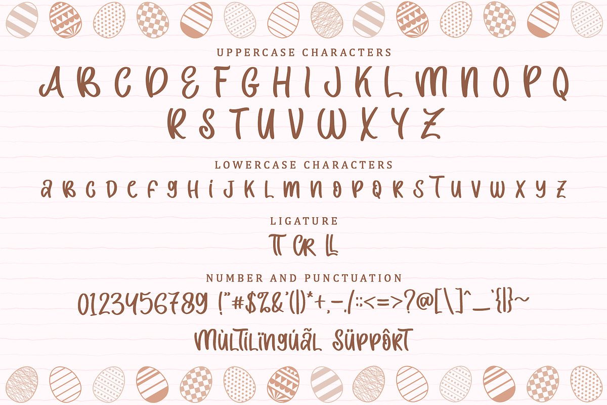 Easter Craft | Display Font, a Handwritten Font by esamaradany (Photo 7 of 8)