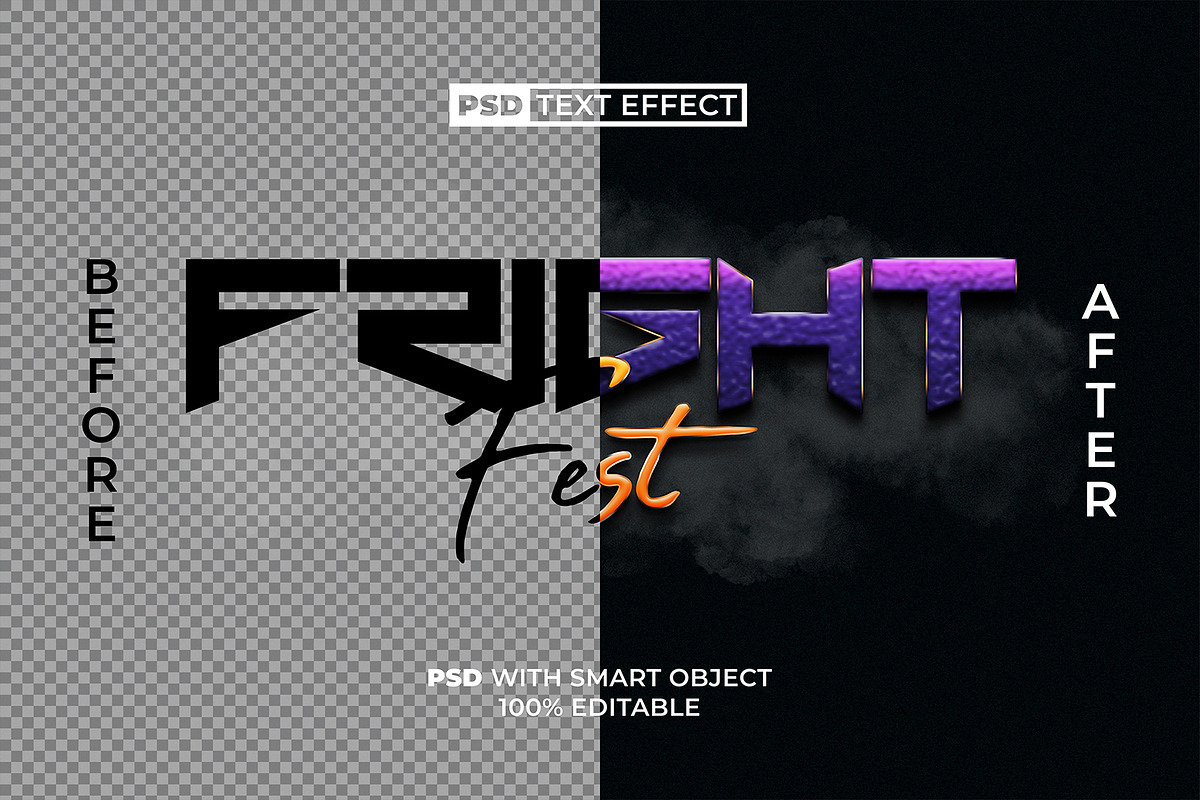 Fright Fest Text Effect Halloween, a Layer Style Add-On by Mockmenot (Photo 2 of 3)