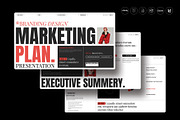 HUGE | Marketing Plan Template, a Presentation Template by TemplateFolio-Shop (Thumbnail 1 of 10)