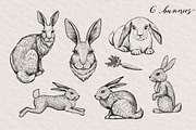 Easter Vintage Bannies, a Decorative Illustration by Aquatinta (Thumbnail 3 of 9)