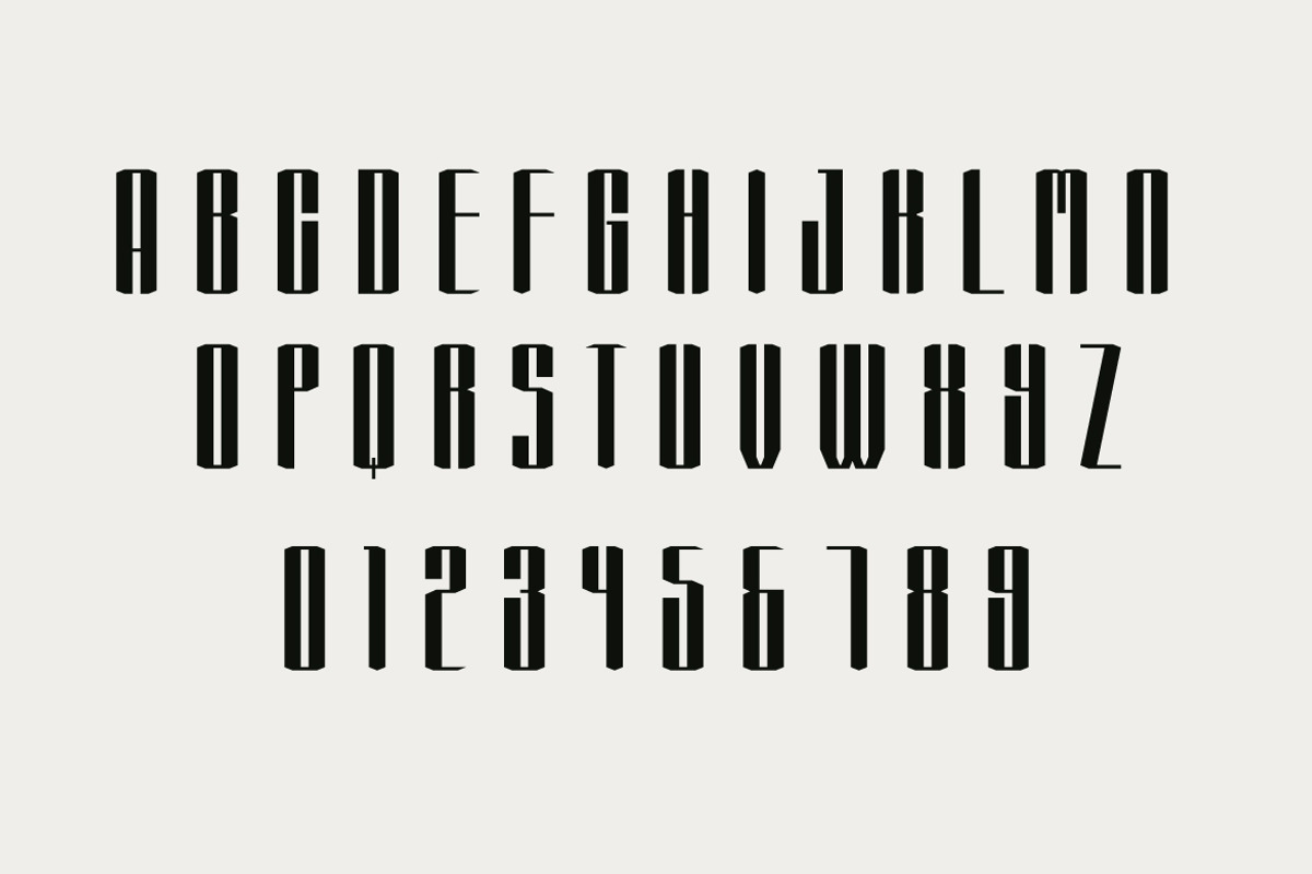 Thraquen – Condensed Display, a Blackletter Font by Nian Keun Studio (Photo 3 of 11)