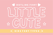 Pipopo Hand - Kids Outline Font, a Handwritten Font by KiddoGlyphs Studio (Thumbnail 2 of 4)