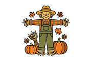 This Autumn & Thanksgiving Clipart, a Seasonal Illustration by abu67222 (Thumbnail 14 of 21)