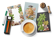 Books clipart bundle, an Education Illustration by Anastasiya Klempach (Thumbnail 4 of 14)