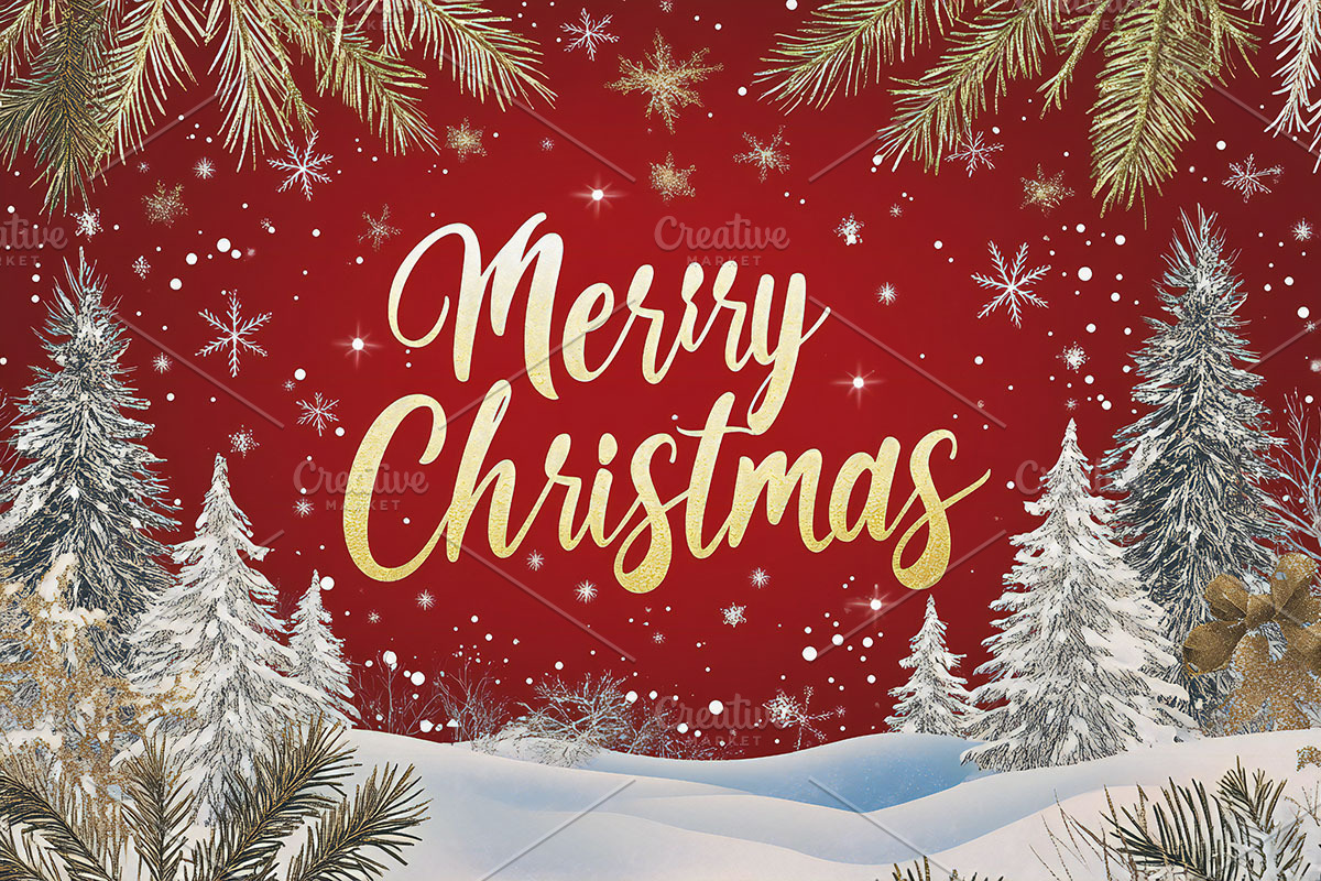 Christmas Cards illustration, an Illustration by VetalStock (Photo 4 of 6)