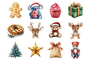 Glitter Cute Christmas Sublimation, an Illustration by SinaCreation (Thumbnail 2 of 7)