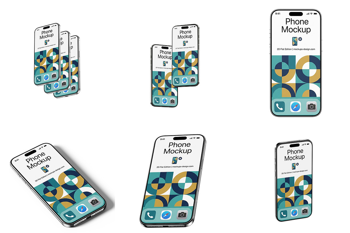 iPhone 16 Pro Mockup, an iPhone Mockup by pixelmock (Photo 2 of 25)