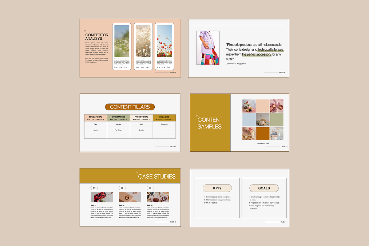 Fes | Social Strategy Presentation, a Presentation Template by Artfullyours (Photo 4 of 7)