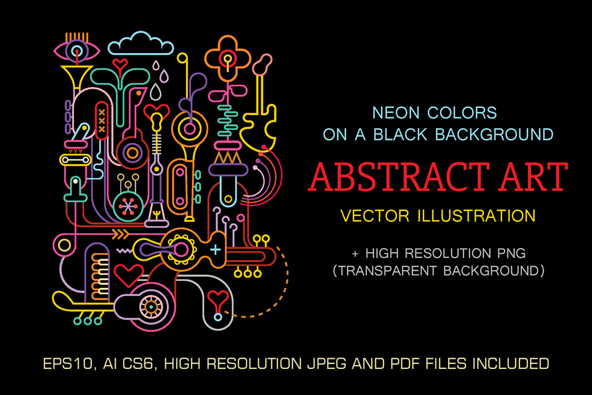 Abstract Art vector design, an Illustration by danjazzia