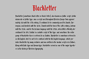 Blacksword, a Blackletter Font by Sentavio (Thumbnail 3 of 7)