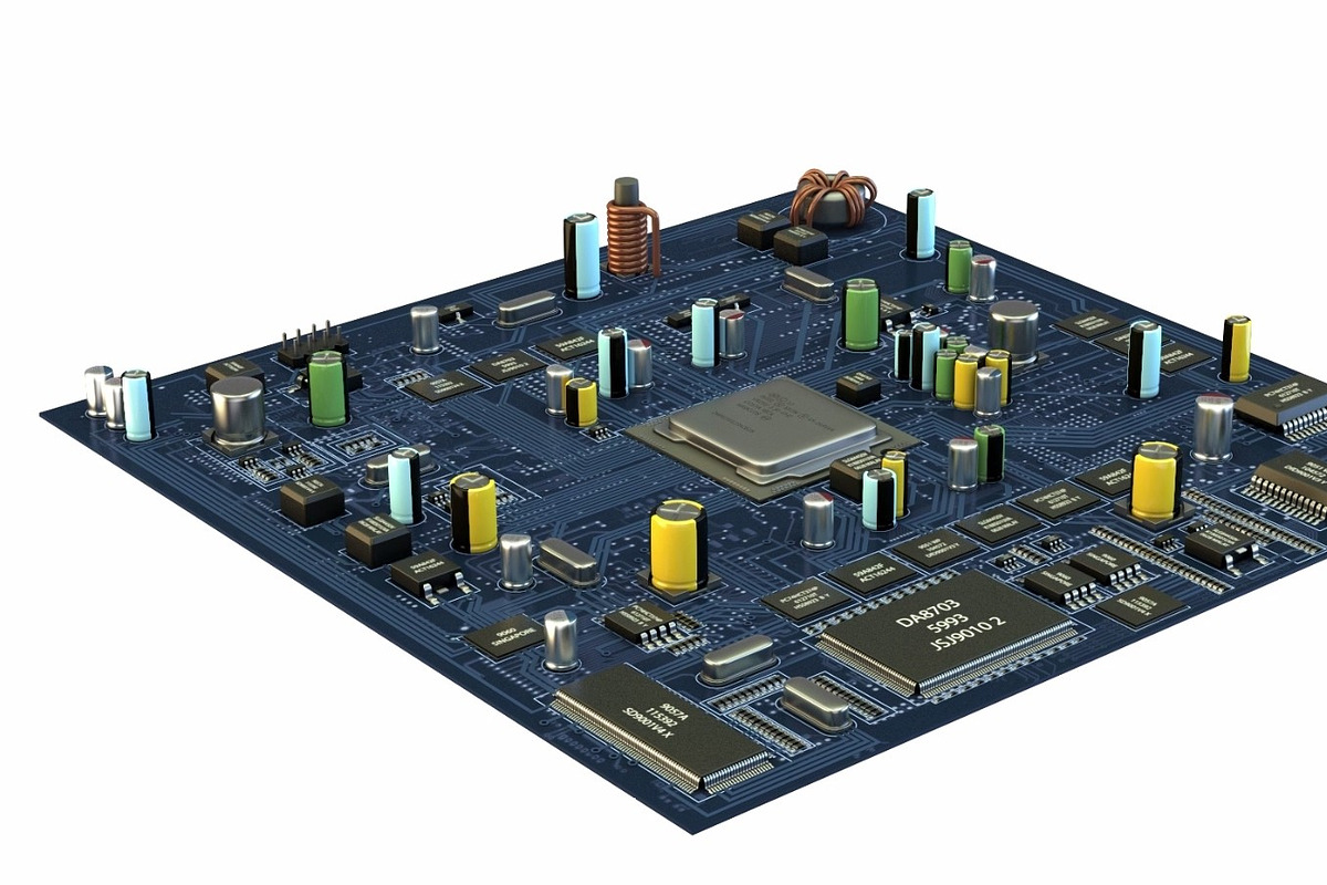 Motherboard Plate Vray, an Object 3D Model by konstantin.ermolaev (Photo 3 of 6)