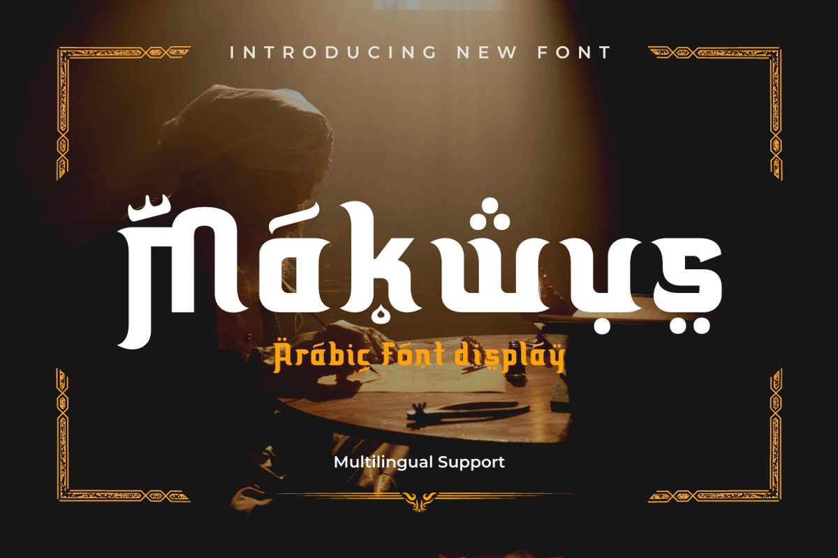 Makwus, a Serif Font by twinstd (Photo 1 of 12)