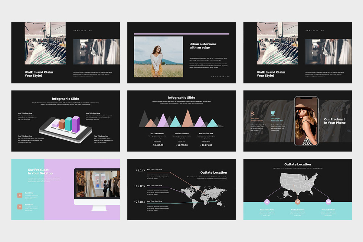 Cugua : Boutique Powerpoint, a Presentation Template by Punkl Camp (Photo 8 of 9)