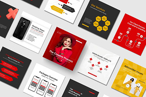 Creative Agency Instagram Post Pack