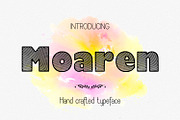 Moaren Font, a Font by Digital Typeface Studio (Thumbnail 1 of 7)