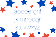 America Font, a Script Font by Cutie_Kate_Studio (Thumbnail 9 of 11)