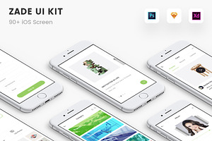 Zade Mobile App UI KIT