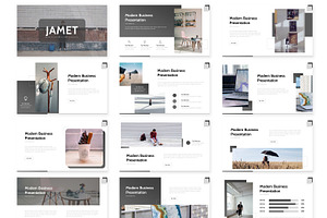 Jamet - Google Slide Template