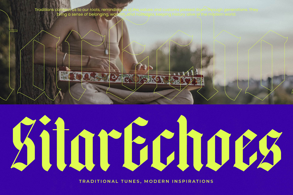 Midnights Kings Blackletter Serif, a Blackletter Font by timelesstype.co (Photo 3 of 20)