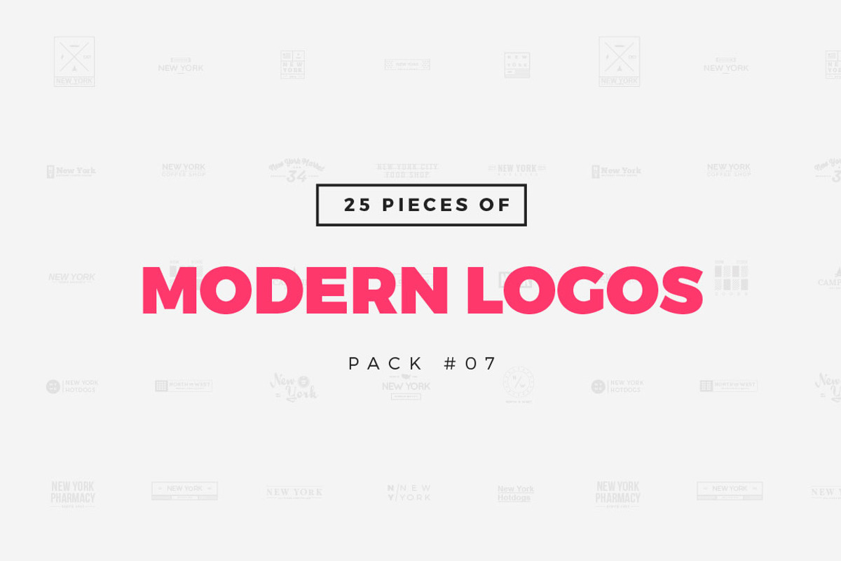 [Pack 07] 25 Modern Logo Templates, a Branding & Logo Template by Mats-Peter Forss (Photo 1 of 2)