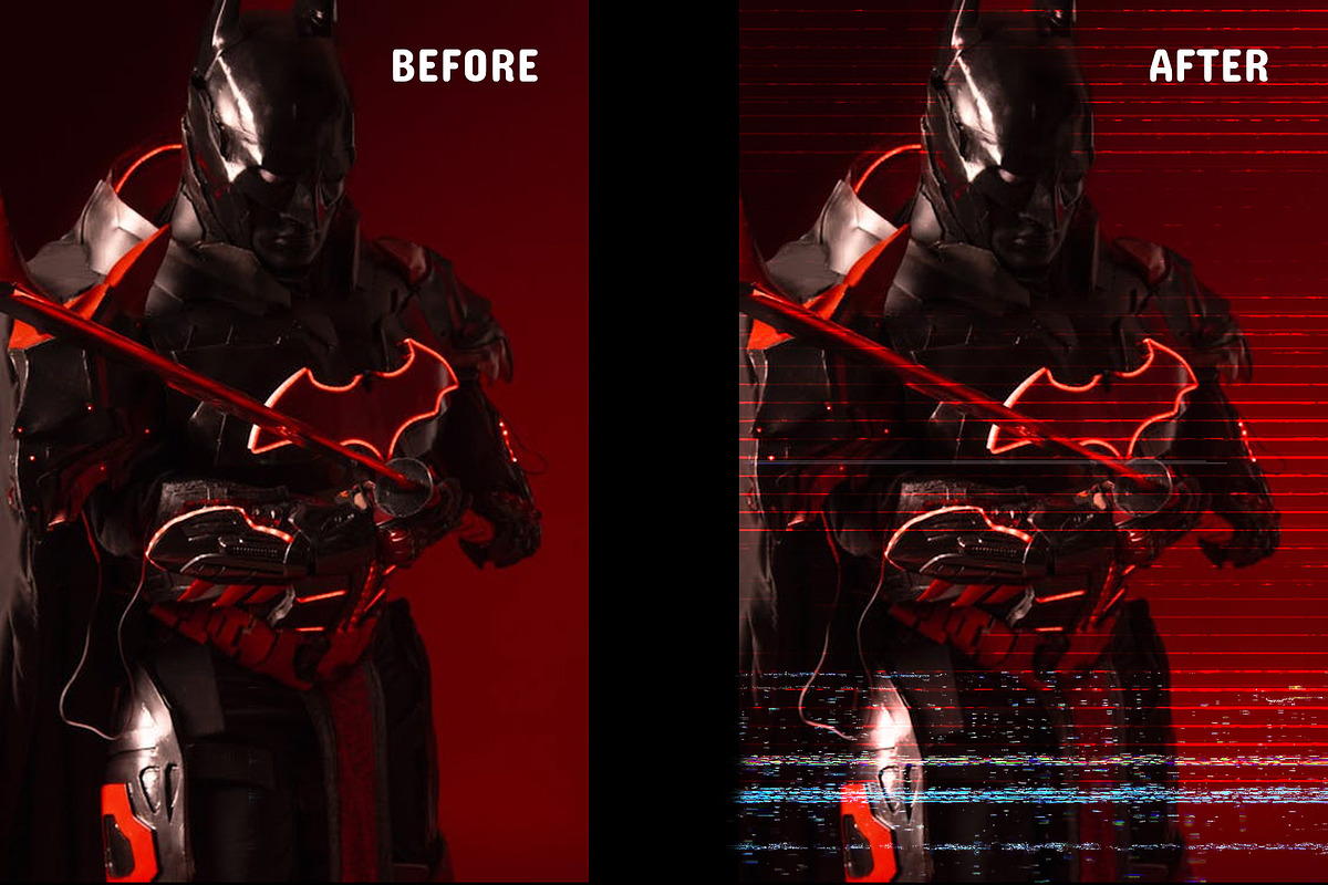 300 Glitch Overlays JPG, a Texture Graphic by Chipshpow Graphics (Photo 3 of 6)
