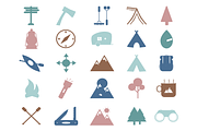 Outdoor Fun Icon Set, an Icon by Lena Elizer Art + Design (Thumbnail 4 of 4)