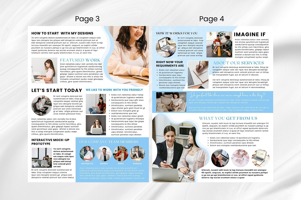 Canva Business Newsletter Template, an Email Template by PixelCraft (Photo 8 of 15)