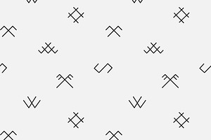 Latvian symbols national ornaments, a Pattern Graphic by Viktorijareut