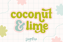 Coconut And Lime Font