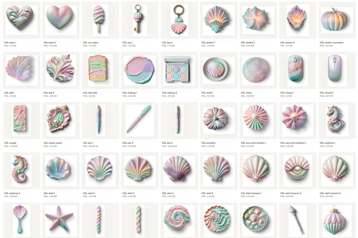 Coastal Sugarland PNG Objects, an Object Graphic by Iconogenic (Photo 3 of 8)