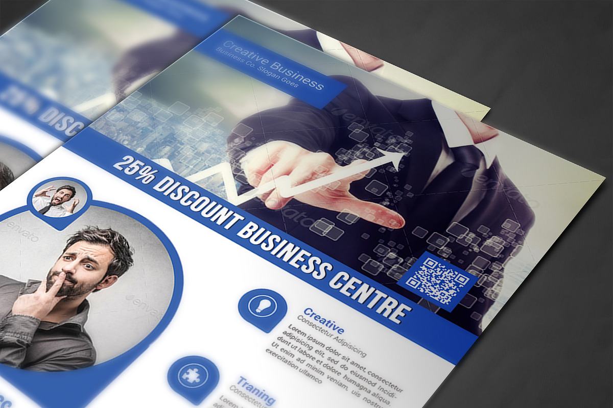 Business Planner Flyer Print Templat, a Flyer Template by AfzaalGraphics (Photo 4 of 4)