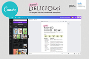 Canva Recipes Cookbook A4 Template, a Magazine Template by DeLaGranSiete (Thumbnail 11 of 11)